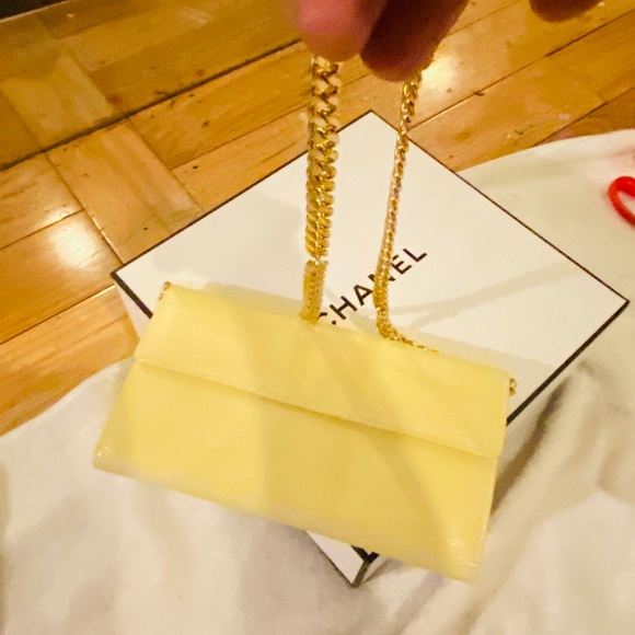 Chanel CC  botton  long Wallet on chain - Picture 8 of 8